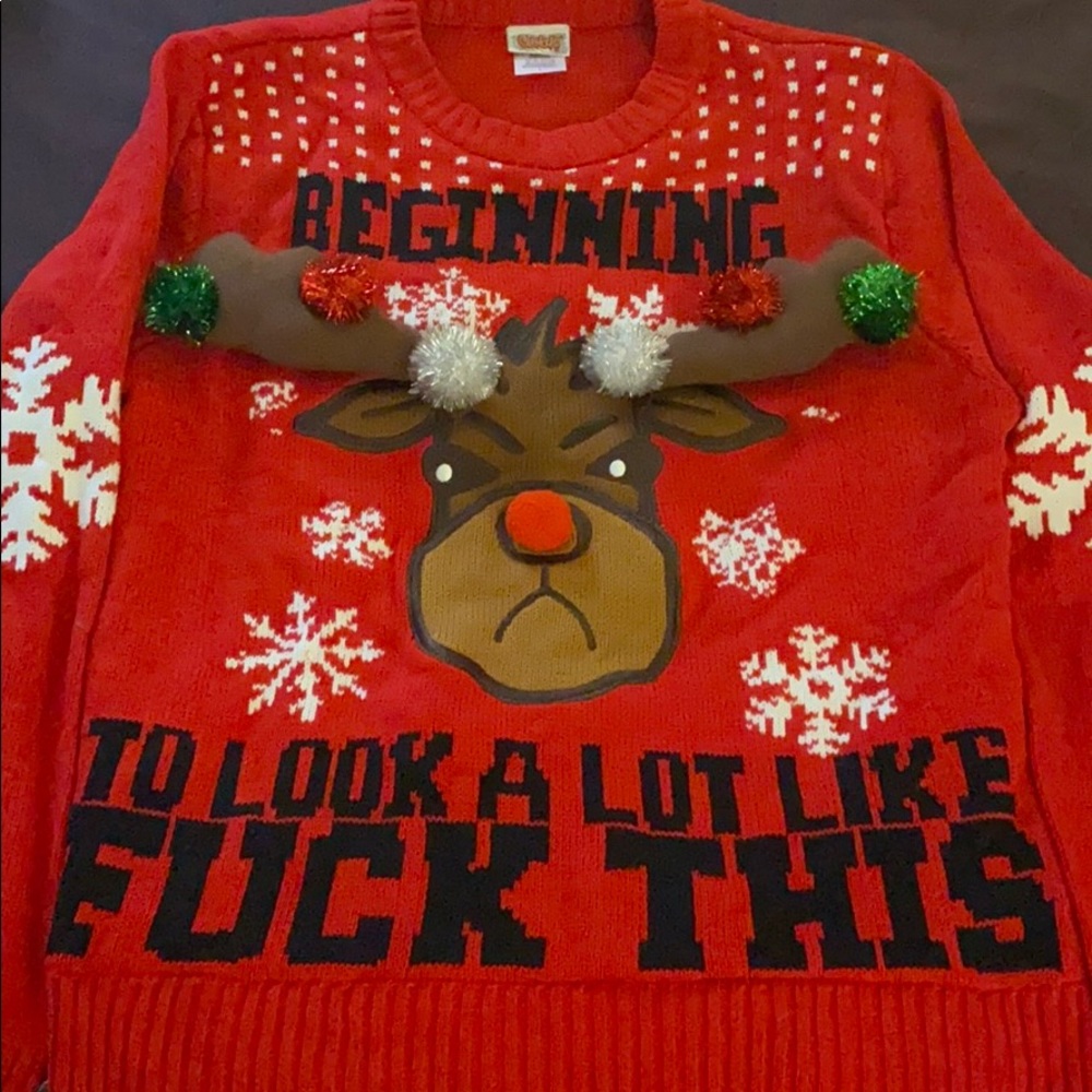 Men’s light up ugly Christmas sweater